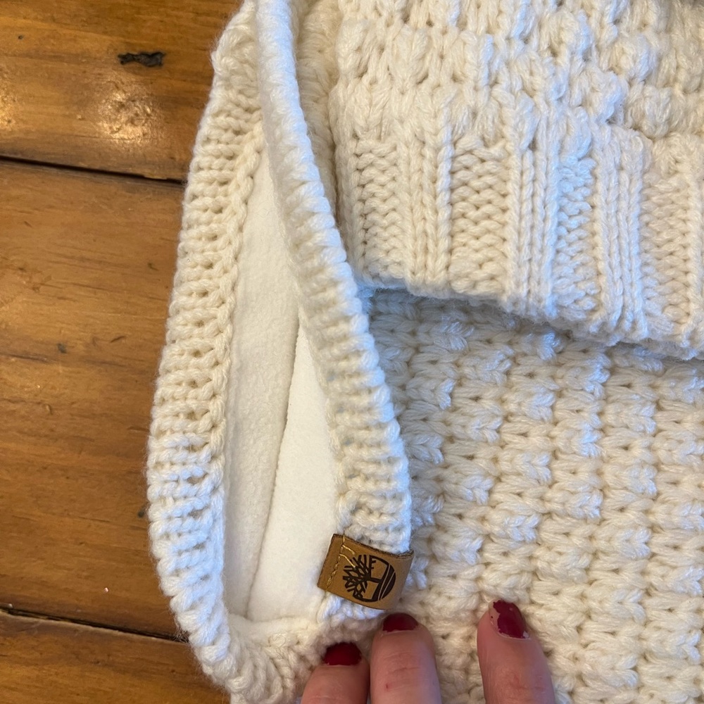 Timberland Hat and Gaiter Set NWT